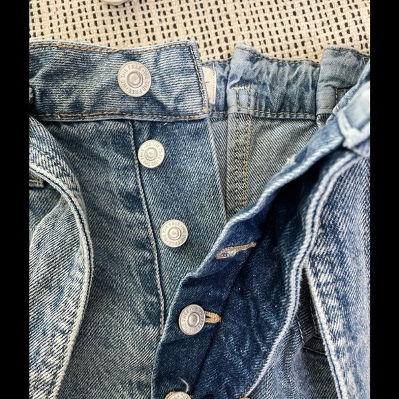 NWT Free People East of Eden Mini Denim Skirt - Picture 13 of 14